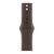 Ремінець Apple watch 38/40/41/SE silicone chocolate 43134 фото