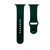 Ремінець Apple watch 42/44/45mm silicone cuprus green 34753 фото