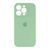 Silicone case Full camera iPhone 15 Pro Max pistachio 35540 фото