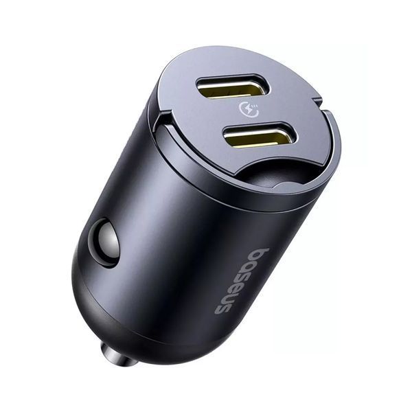 АЗП Baseus Tiny Star Mini 30W (2USB-C) black 42146 фото