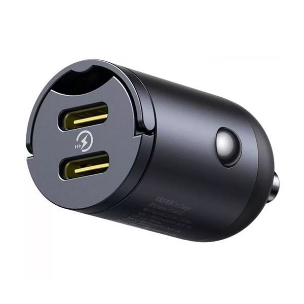 АЗП Baseus Tiny Star Mini 30W (2USB-C) black 42146 фото