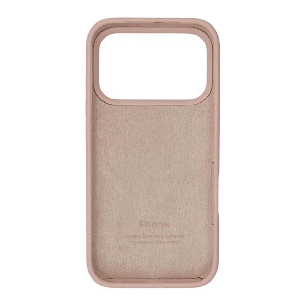 Silicone case Full iPhone 17 Pro Max pink sand 42956 фото