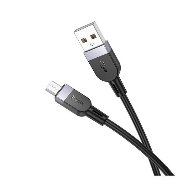 USB Cable Hoco Micro usb X109 2.4A 3m black 38596 фото