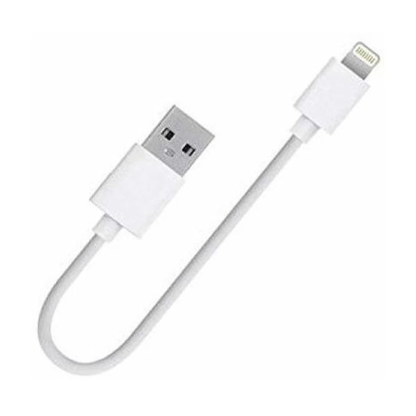USB Cable lightning 0.3m white 17906 фото