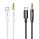AUX Hoco UPA19 3.5 to Type C 1m black 44539 фото 3