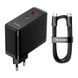 МЗП Baseus GaN5 Pro 100W (1USB-1USB-C) + cable Type-C to Type-C black 27063 фото 3