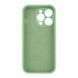 Silicone case Full camera iPhone 15 Pro Max pistachio 35540 фото 2