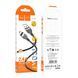 USB Cable Hoco Micro usb X109 2.4A 3m black 38596 фото 1