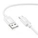 USB Cable Hoco Type-C X122 1m white 44120 фото 2