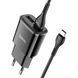 МЗП Hoco C88A (2USB/2.4A) + Type-C black 27932 фото 2