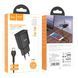 МЗП Hoco C88A (2USB/2.4A) + Type-C black 27932 фото 1