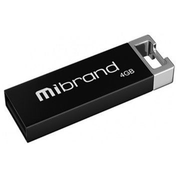 USB Flash 4 GB Mibrand Chameleon Black 23607 фото