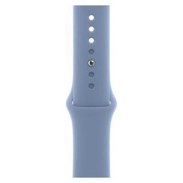 Ремінець Apple watch 38/40/41/SE silicone blue 26967 фото