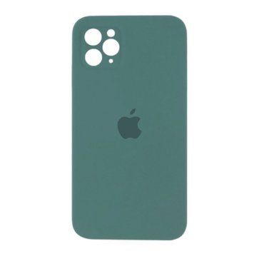 Silicone case Full camera iPhone 14 Pro Max pine green 10306 фото