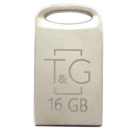 USB Flash 16 GB T&G 105 Metal Silver UA 20684 фото