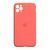 Silicone case Full square close camera iPhone 11 Pro watermelon 32000 фото