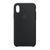Silicone case iPhone Xs Max black 19498 фото