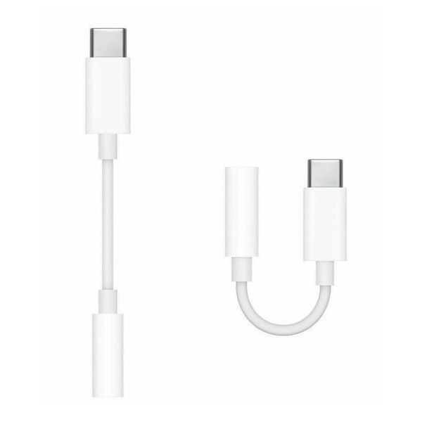 AUX Apple Type-C to 3.5 mm Headphone Jack Adapter white 39162 фото