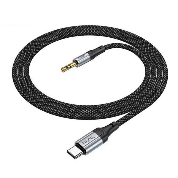 AUX Hoco UPA26 3.5 to Type C 1m black 37277 фото