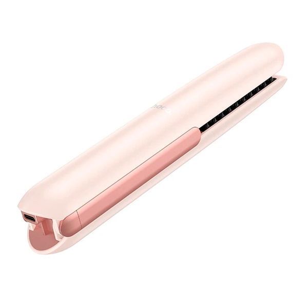 Бездротовий вирівнювач для волосся Hoco HP46 pink 47825 фото