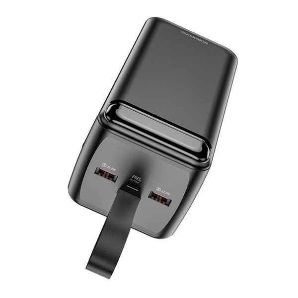 Power bank 50000 mAh Borofone BJ14D 22.5W PD20W+QC3.0 Display black 35528 фото