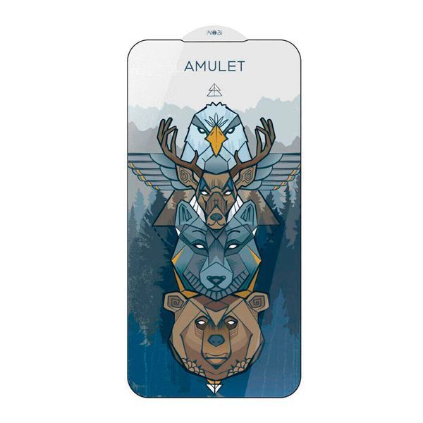 Скло Amulet Anti-static iPhone X/XS/11Pro black 42255 фото