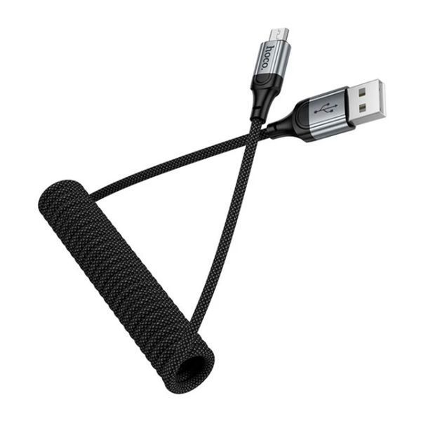 USB Cable Hoco Micro usb X121 1.5 m black 46813 фото