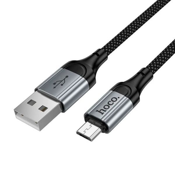 USB Cable Hoco Micro usb X121 1.5 m black 46813 фото