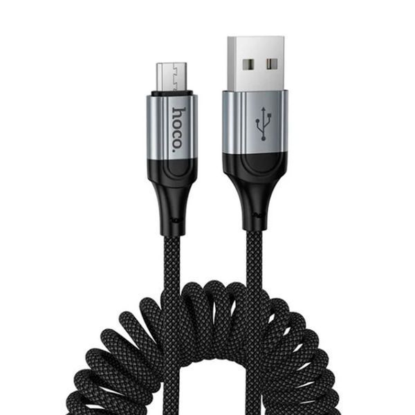 USB Cable Hoco Micro usb X121 1.5 m black 46813 фото