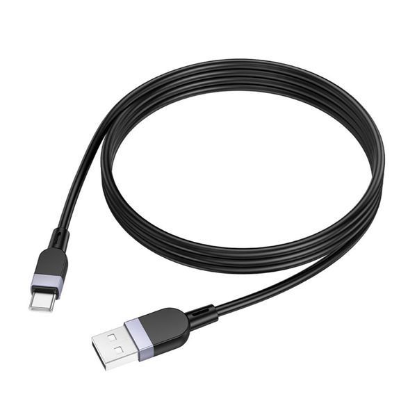 USB Cable Hoco Type-C X109 3A 1m black 38461 фото