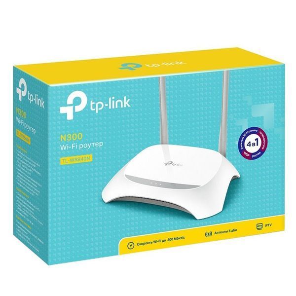 Wi-Fi Router TP-LINK TL-WR840N UA 18115 фото
