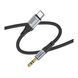 AUX Hoco UPA26 3.5 to Type C 1m black 37277 фото 3