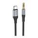 AUX Hoco UPA26 3.5 to Type C 1m black 37277 фото 2