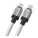 Кабель Baseus CoolPlay Series Type-C 100W (1m) white 07515 фото 2