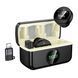 Мікрофон петличний bluetooth Hoco L22 Lightning/Type-C black 44543 фото 3