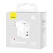 МЗП Baseus GaN5 Pro 100W (1USB-1USB-C) Type-C to Type-C white 27070 фото 1