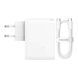 МЗП Baseus GaN5 Pro 100W (1USB-1USB-C) Type-C to Type-C white 27070 фото 3