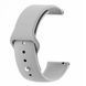 Ремінець Apple watch 38/40/41/SE silicone silver 25616 фото 1