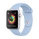 Ремінець Apple watch 42/44/45mm silicone light blue 33310 фото 2