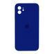 Silicone case Full square close camera iPhone 11 deep navy 27639 фото 1