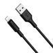 USB Cable Hoco Lightning X25 1m black 19171 фото 4
