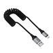 USB Cable Hoco Micro usb X121 1.5 m black 46813 фото 4