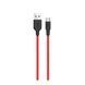 USB Cable Hoco Type-C X21 3A 1m red 20591 фото 1