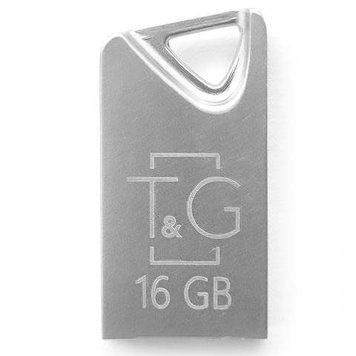 USB Flash 16 GB T&G 109 Metal Silver 20685 фото