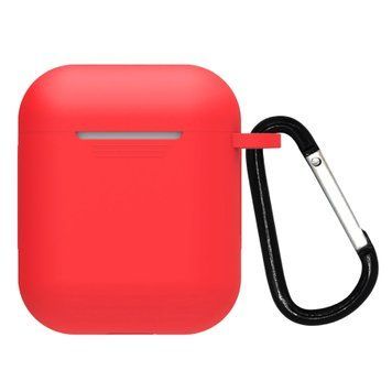 Чохол Silicone Case на AirPods 1/2 red 18824 фото