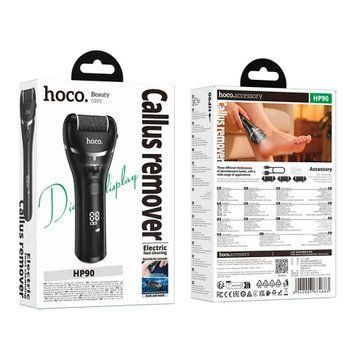Електричний скраббер HOCO HP90 black 46843 фото