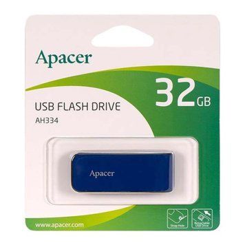 USB Flash 32 GB Apacer AH334 Blue UA 03116 фото