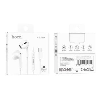 Навушники Bluetooth Hoco M101 Max Type-C white 40060 фото