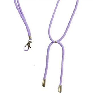 Ремiнець-тримач з карабiном для смартфона light purple 31469 фото