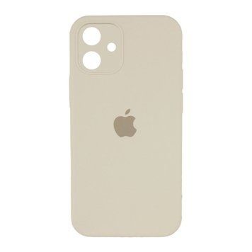 Silicone case Full camera iPhone 16 Pro antique white 37951 фото